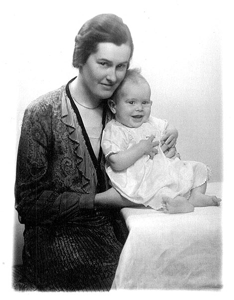 Lucy with George Colin Child