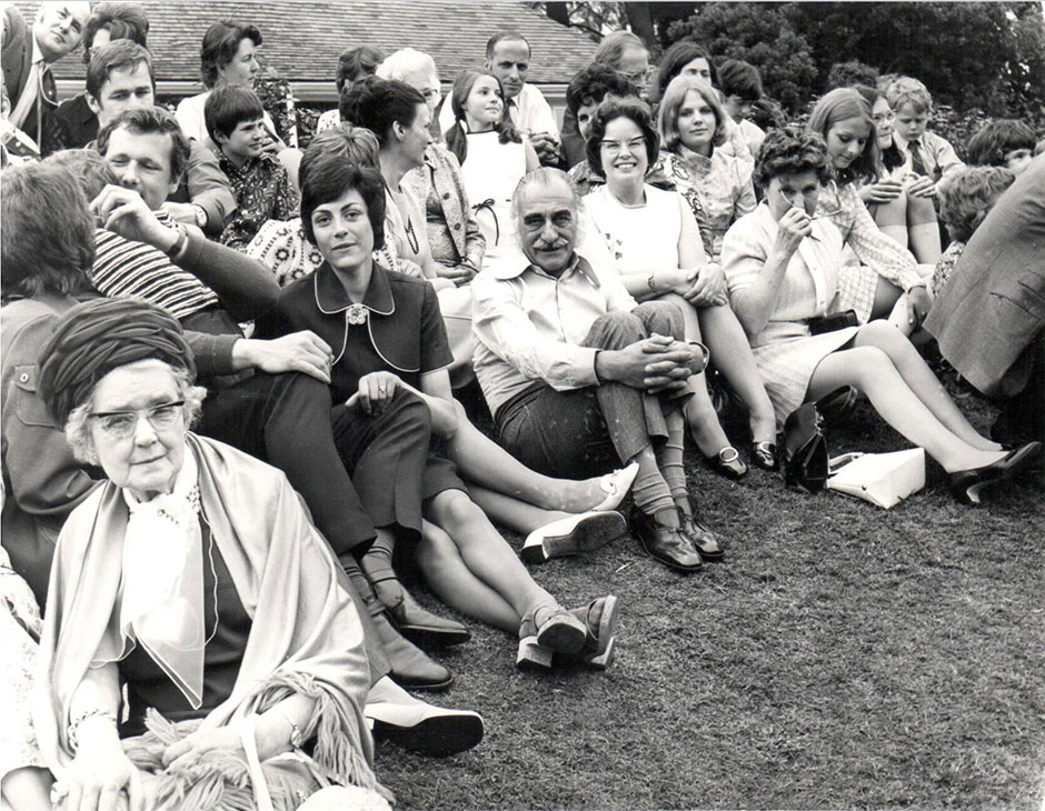 This is one of several photos taken at a Child family gathering hosted by Cecil Taylor (Helen Kegie's cousin) at his house in Godalming, Surrey, in 1971