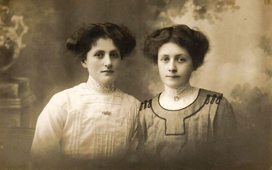 Two of the Barton daughters