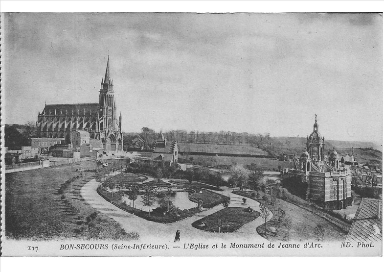 L'Église et le Monument de Jeanne d'Arc