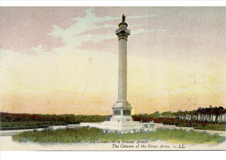 La Colonne de la Grande Armee. The Column of the Great Army