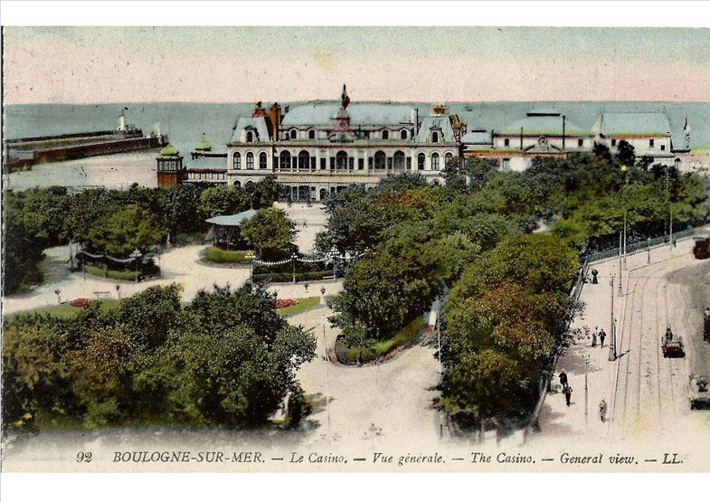 Le Casino. - Vue générale. The Casino. - General view.