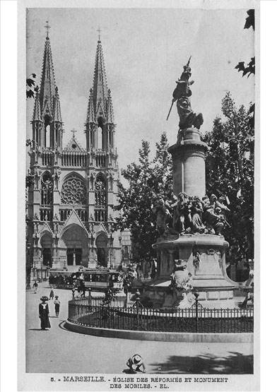 Église des Réformés et Monument des Mobiles