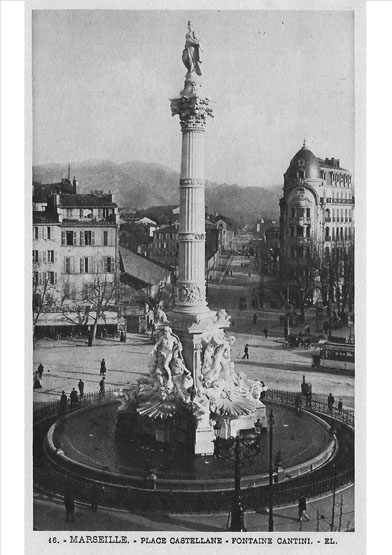 Place Castellane-Fontaine Cantini