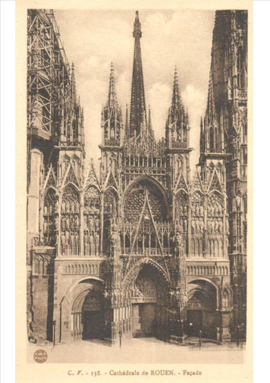 Cathédrale de Rouen - Façade