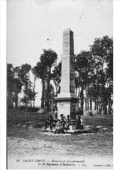 Monument commémoratif du 8e Regiment d'Infanterie