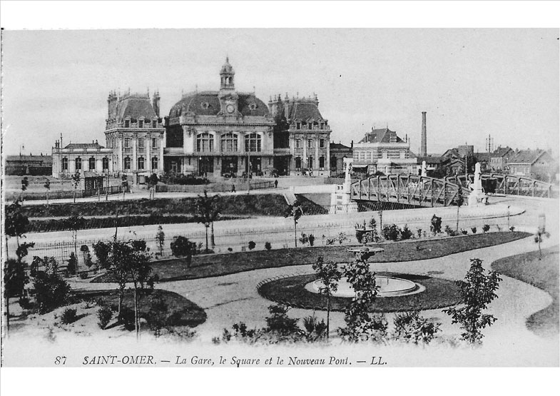 La Gare, le Square et le Nouveau Pont