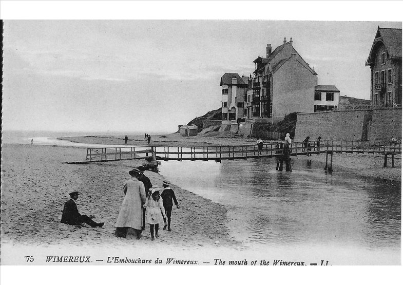 L'Embouchure du Wimereux. The mouth of the Wimereux