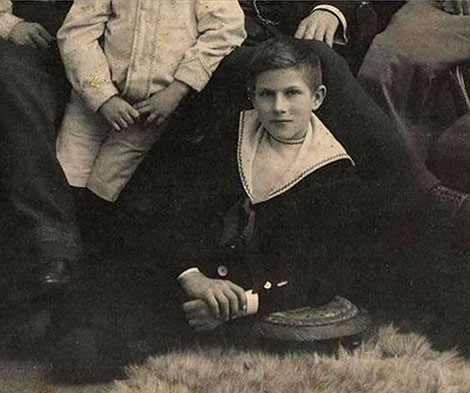 Alfred around 1899, aged 10