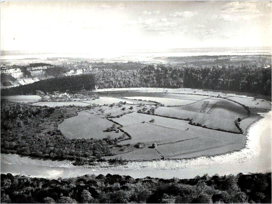 View of the river Wye from the Wyndcliffe – a photograph by Edmund Ballard, brother-in-law to Josie’s grandmother Mary Child.  